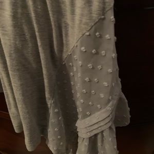 LOGO grey summer cardigan.